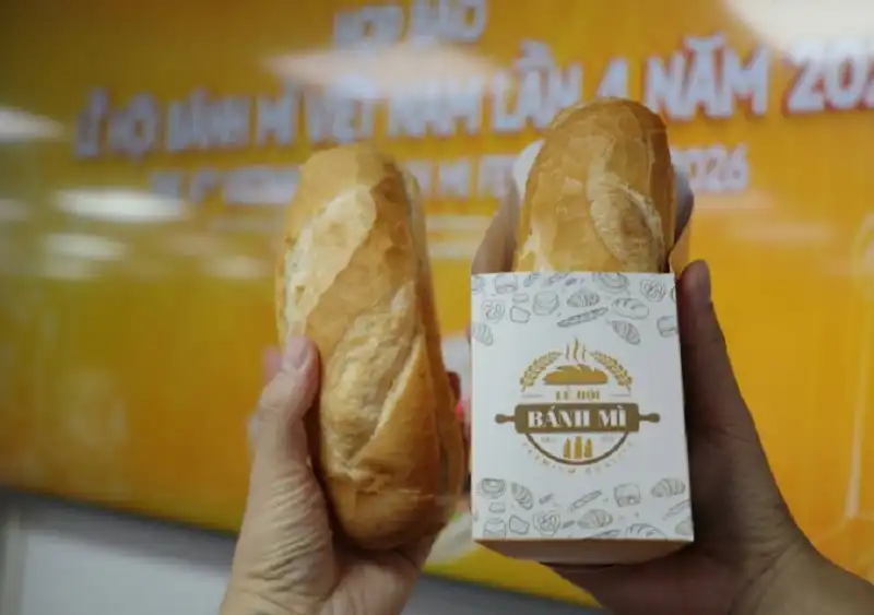 Lễ hội Bánh mì lần 4 được tổ chức sáng 25/4 vừa qua