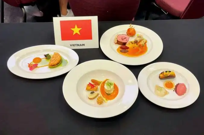 Thực đơn 4 món của đội Việt Nam tại vòng chung kết Global Chefs Challenge 2026